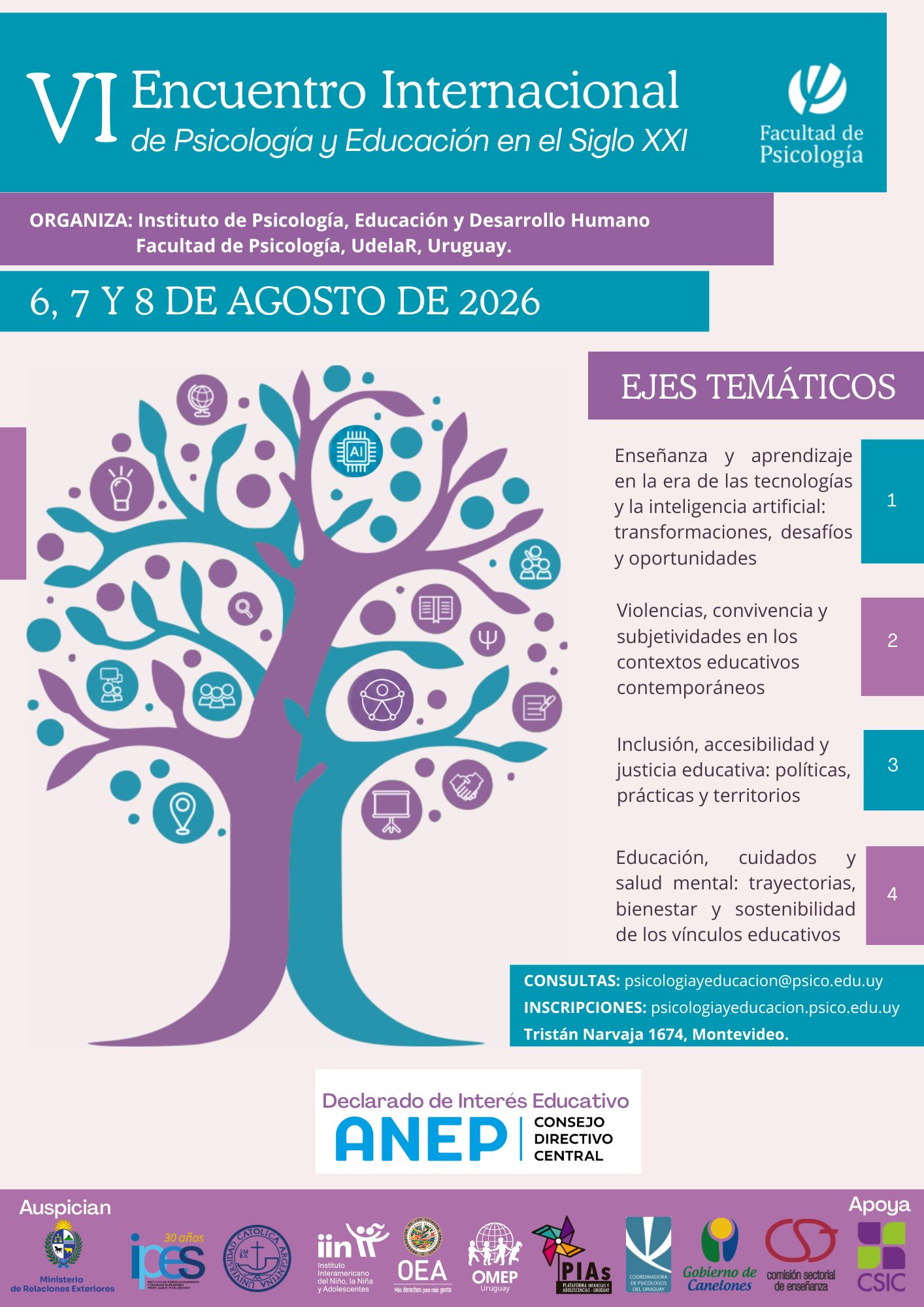 afiche del sexto encuentro