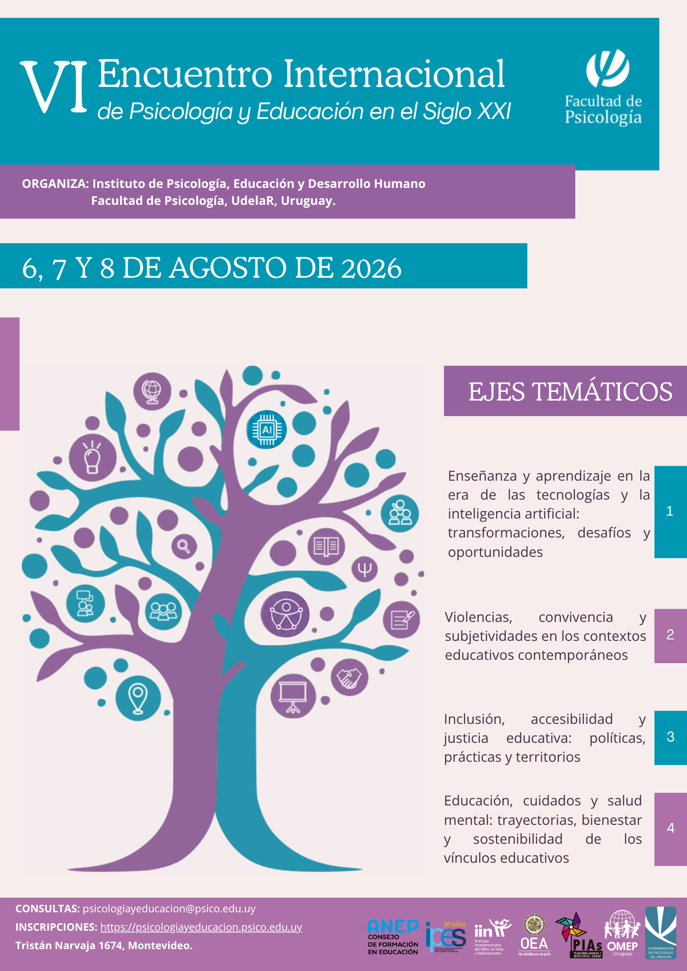 Afiche VI Encuentro IPEDH